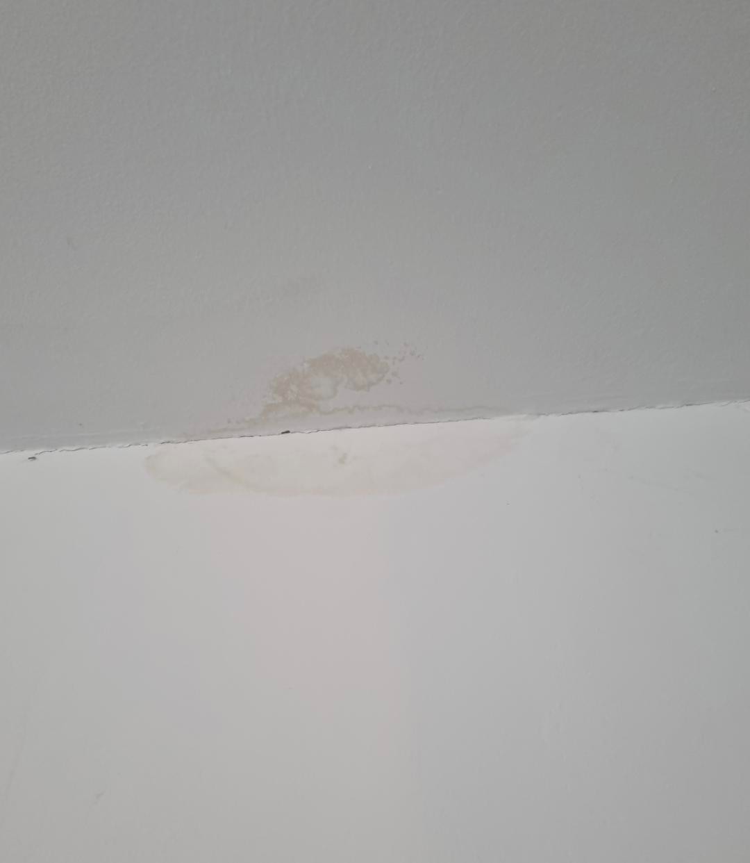 Unfurnished bedroom during Schedule of Condition report